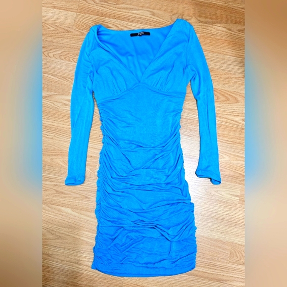 Sexy Turquoise Guess Dress - Picture 4 of 7